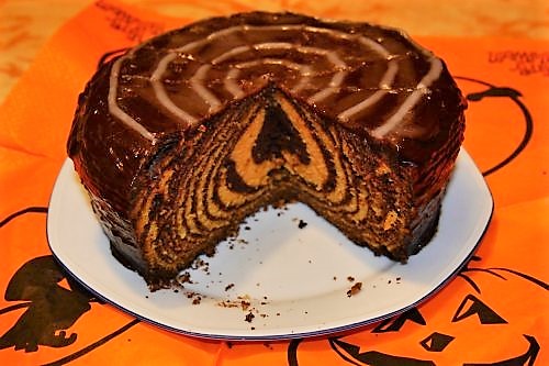 gateau zebre orange chocolat - votre dieteticienne - valerie coureau gateau zebre orange chocolat - votre dieteticienne - valerie coureau